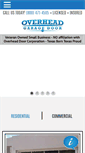 Mobile Screenshot of overheadgaragedoorllc.com